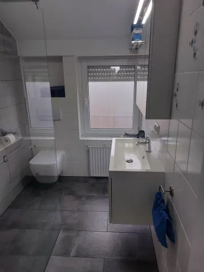 Bad mit Waschbecken